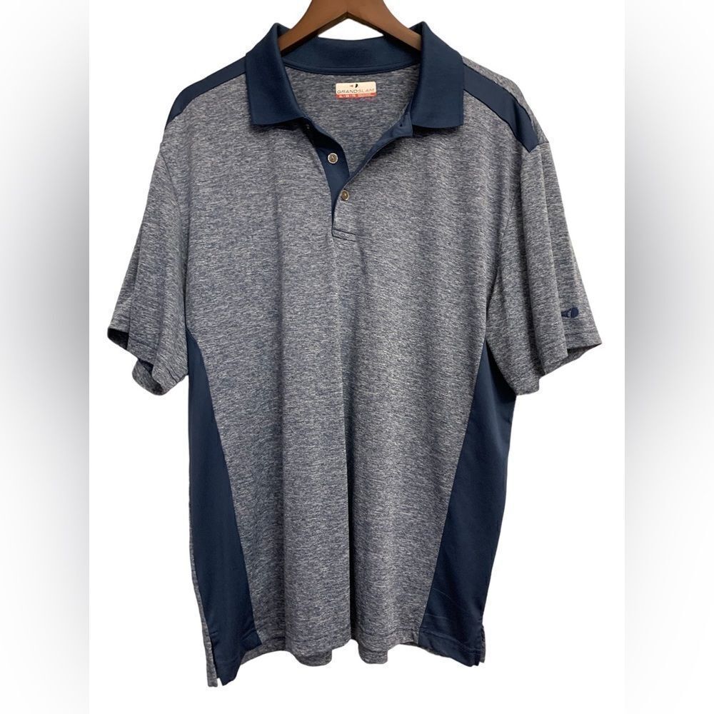 Grand Slam Blue Golf Polo XL
